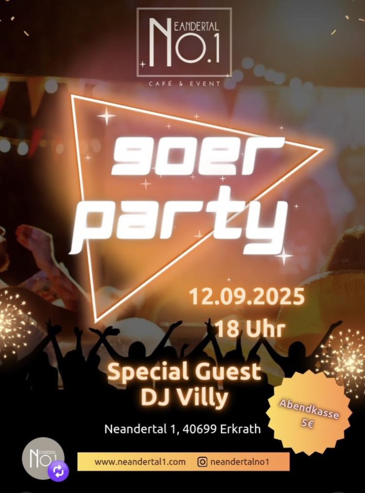 90er Party Erkrath Neandertal No.1