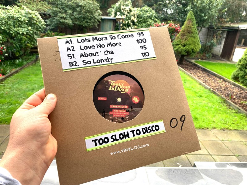 Too Slow To Disco Edits Vinyl – Vinyl DJ Sammlung Düsseldorf