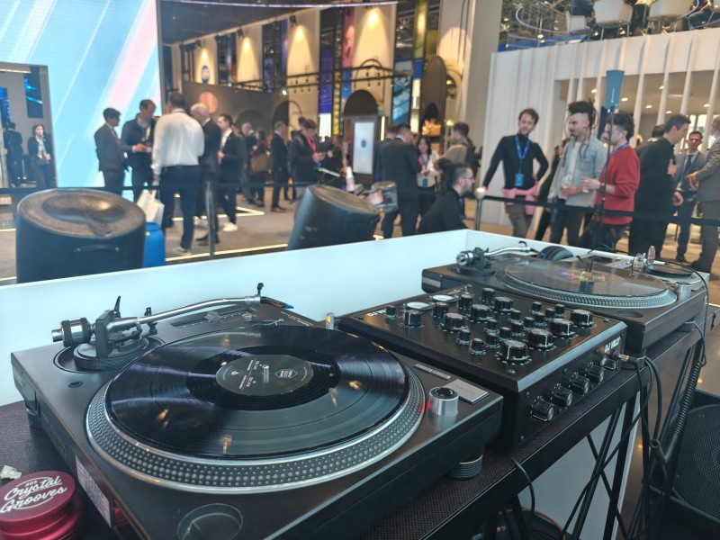 Vinyl DJ EuroShop Düsseldorf Messestand